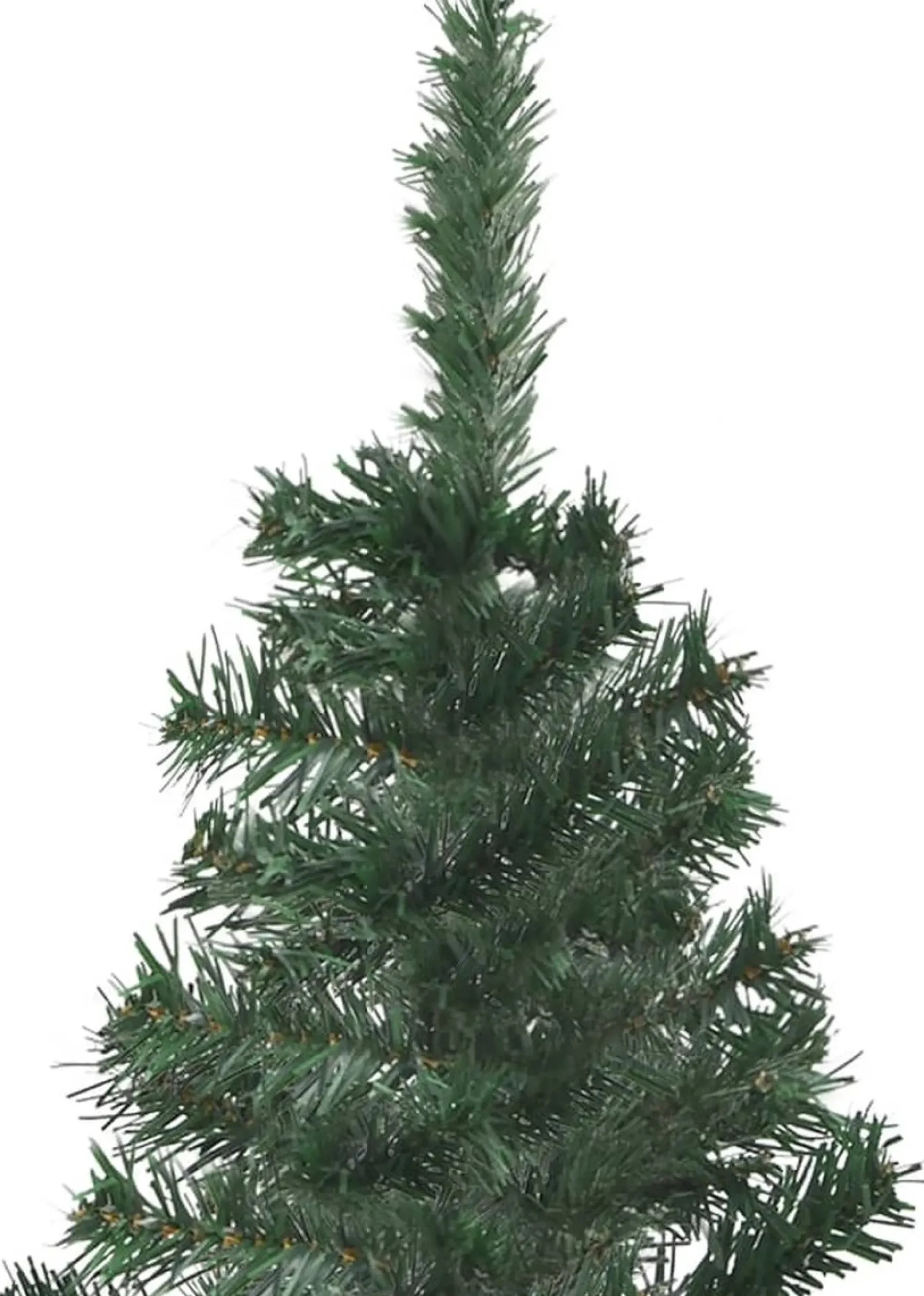 VidaLife Kunstkerstbomen^ Kunstkerstboom Met Led's Hoek 150 Cm Pvc Groen