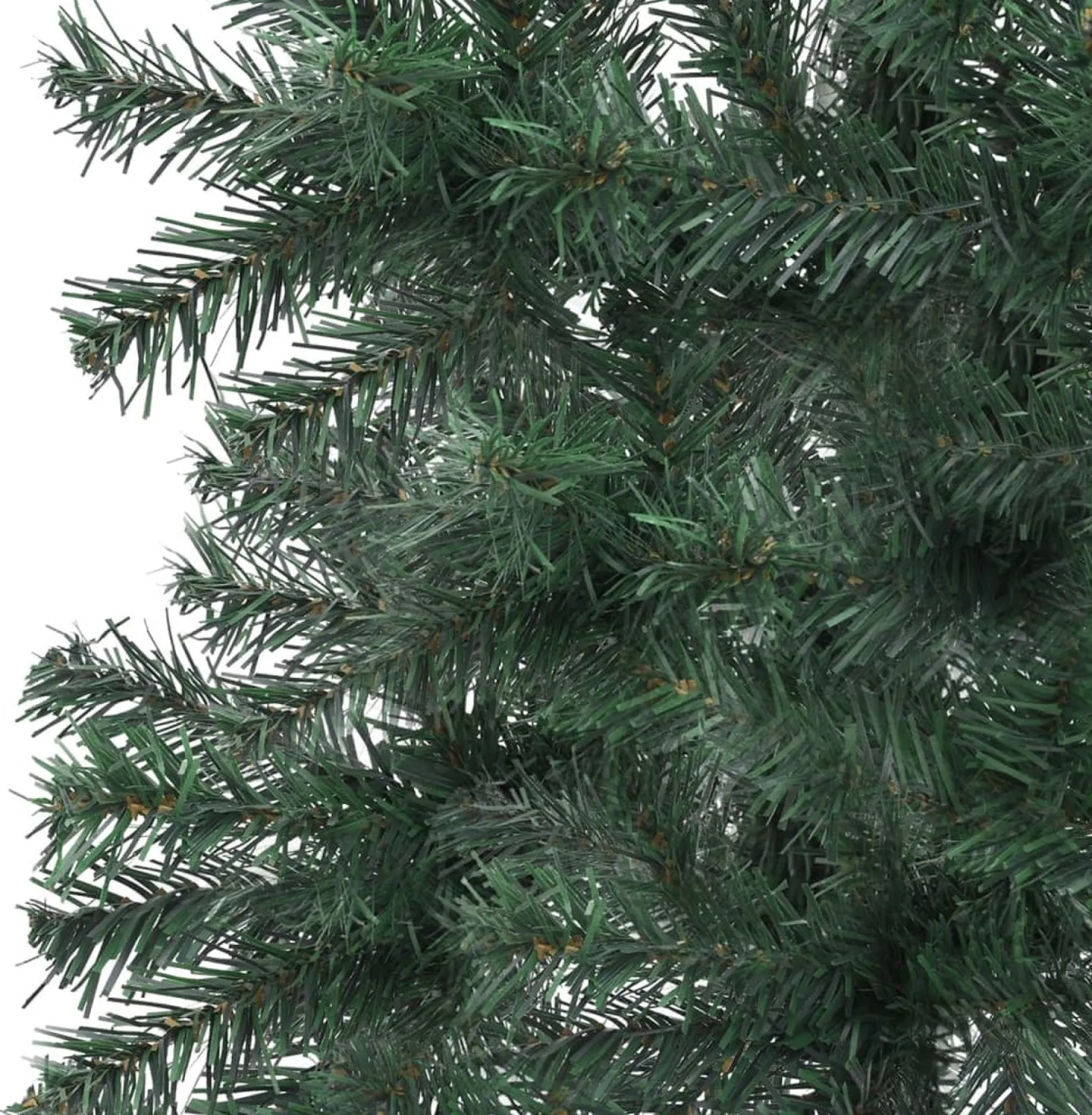 VidaLife Kunstkerstbomen^ Kunstkerstboom Met Led's Hoek 150 Cm Pvc Groen
