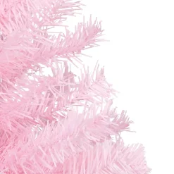 VidaLife Kunstkerstbomen^ Kunstkerstboom Met Standaard 210 Cm Pvc Roze