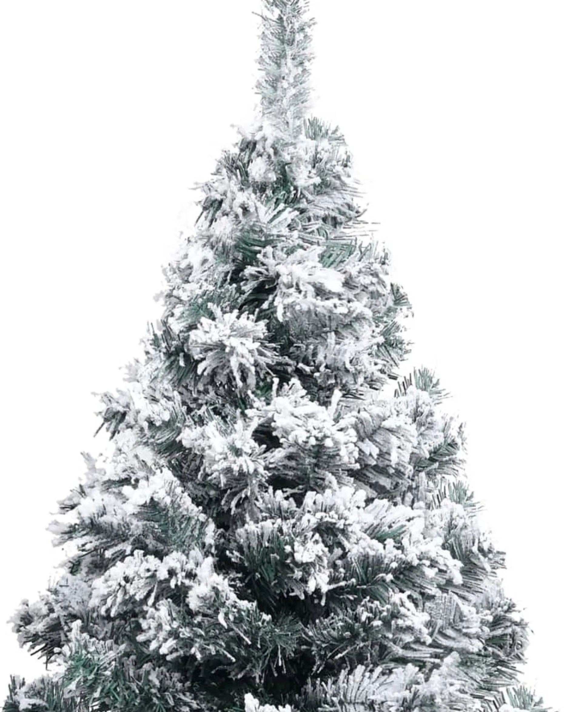 VidaLife Kunstkerstbomen^ Kunstkerstboom Met Sneeuw 120 Cm Pvc Groen