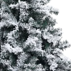 VidaLife Kunstkerstbomen^ Kunstkerstboom Met Sneeuw 120 Cm Pvc Groen