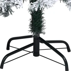 VidaLife Kunstkerstbomen^ Kunstkerstboom Met Sneeuw 120 Cm Pvc Groen