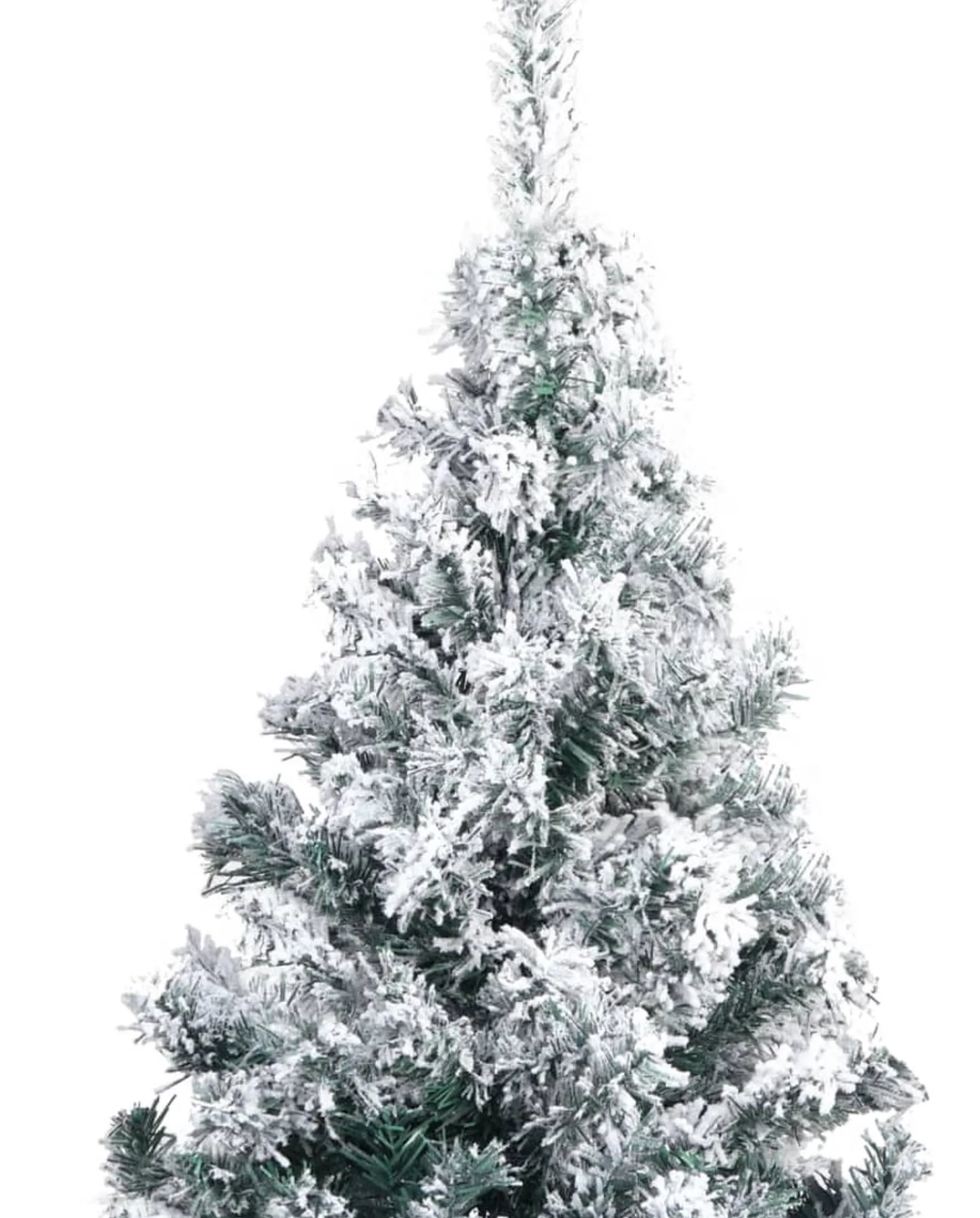 VidaLife Kunstkerstbomen^ Kunstkerstboom Met Sneeuw 240 Cm Pvc Groen