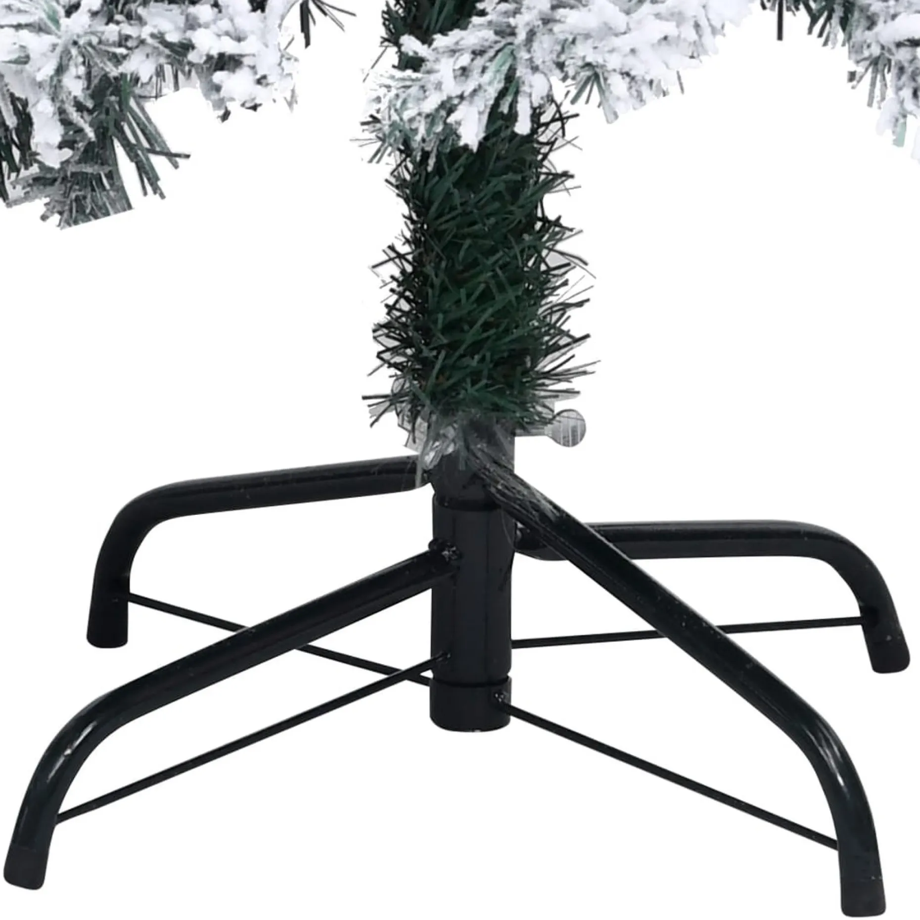 VidaLife Kunstkerstbomen^ Kunstkerstboom Met Sneeuw 240 Cm Pvc Groen