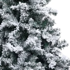 VidaLife Kunstkerstbomen^ Kunstkerstboom Met Sneeuw 210 Cm Pvc Groen