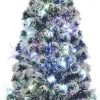 VidaLife Kunstkerstbomen^ Kunstkerstboom Met Standaard/Led 180 Cm Glasvezel