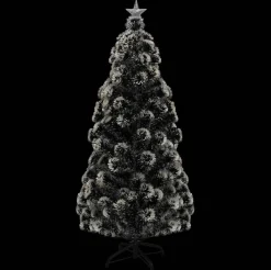 VidaLife Kunstkerstbomen^ Kunstkerstboom Met Standaard/Led 180 Cm Glasvezel