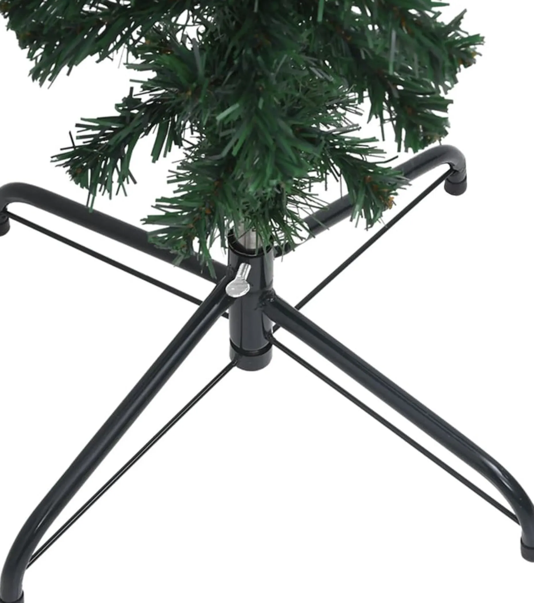 VidaLife Kunstkerstbomen^ Kunstkerstboom Omgekeerd Met Led's En Kerstballen 150 Cm