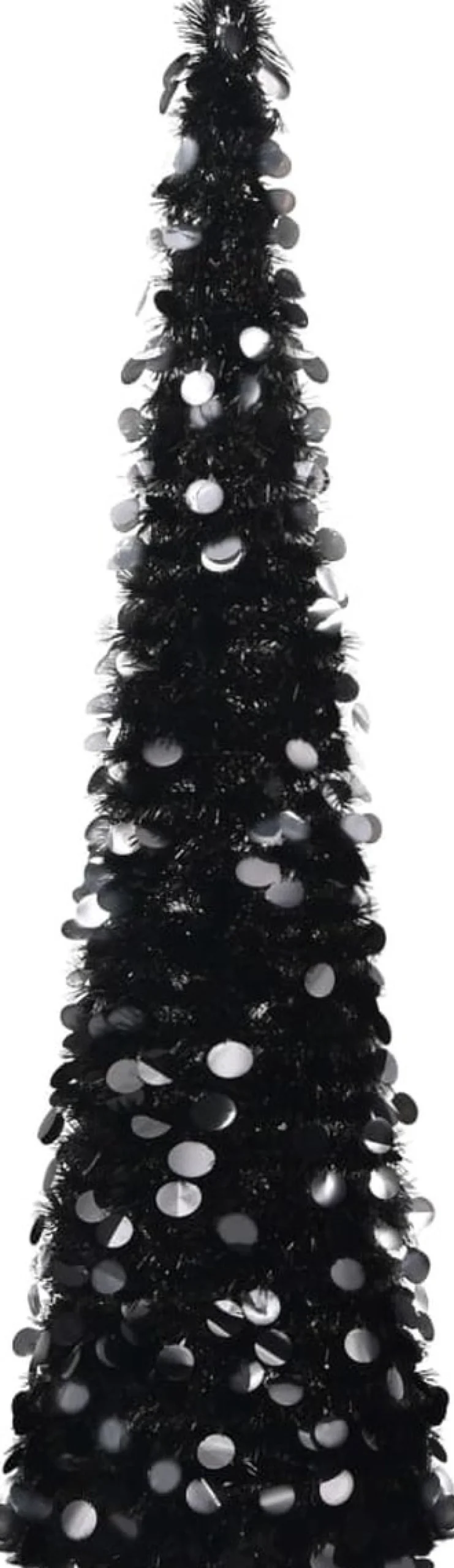 VidaLife Kunstkerstbomen^ Kunstkerstboom Pop-Up 180 Cm Pet Zwart