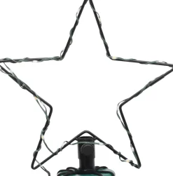 vidaXL Decoratieve Kerstbomen^ Kegelkerstboom 310 Led's 100X300 Cm Warm
