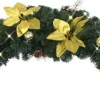 vidaXL Kerstboog Met Led-Lampjes 90 Cm Pvc Groen Clearance