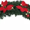 vidaXL Kerstboog Met Led-Lampjes 90 Cm Pvc Groen Cheap