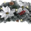 vidaXL Kerstboog Met Led-Lampjes 90 Cm Pvc Groen Hot