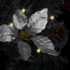 vidaXL Kerstboog Met Led-Lampjes 90 Cm Pvc Groen Hot