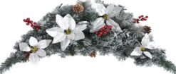 vidaXL Kerstboog Met Led-Lampjes 90 Cm Pvc Groen Hot