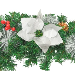 vidaXL Kerstboog Met Led-Lampjes 90 Cm Pvc Groen Hot