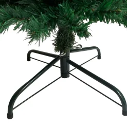 vidaXL Decoratieve Kerstbomen^ Kerstboog Met Led's En Kerstballen 240 Cm Groen