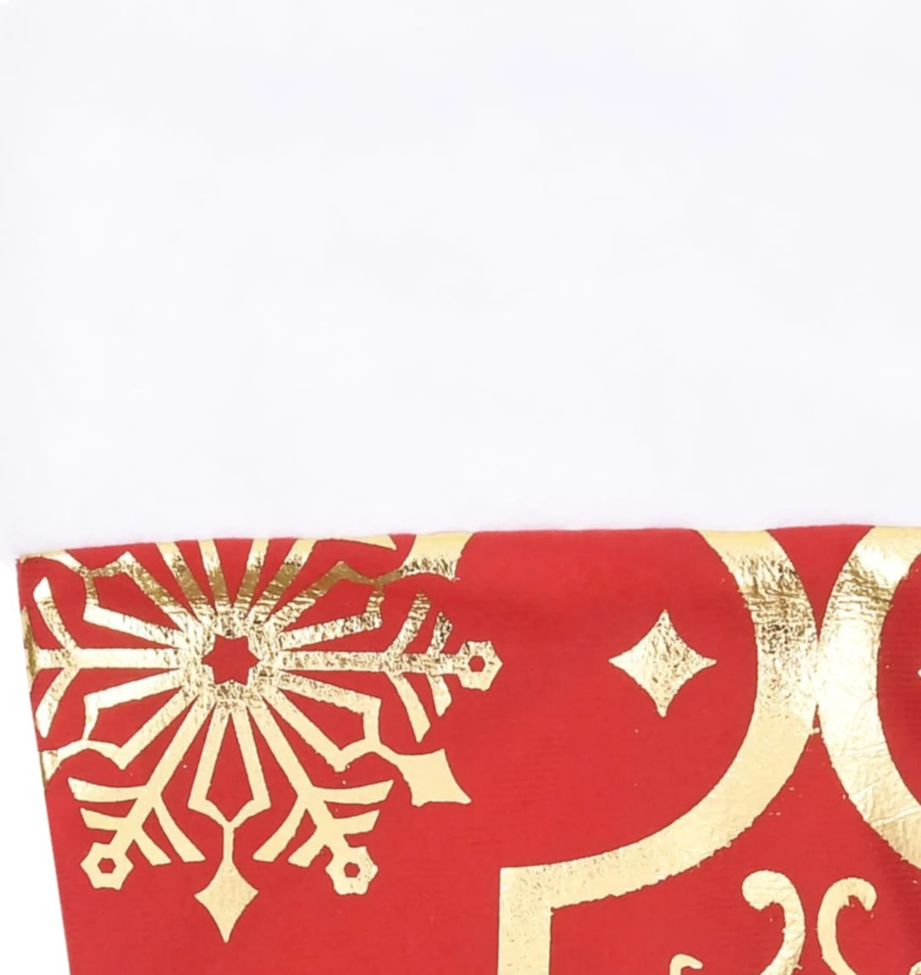 vidaXL Kerstboomstandaarden^ Kerstboomrok Luxe Met Sok 90 Cm Stof Rood