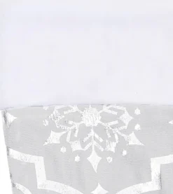 vidaXL Kerstboomstandaarden^ Kerstboomrok Luxe Met Sok 122 Cm Stof Wit