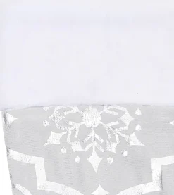vidaXL Kerstboomstandaarden^ Kerstboomrok Luxe Met Sok 150 Cm Stof Wit