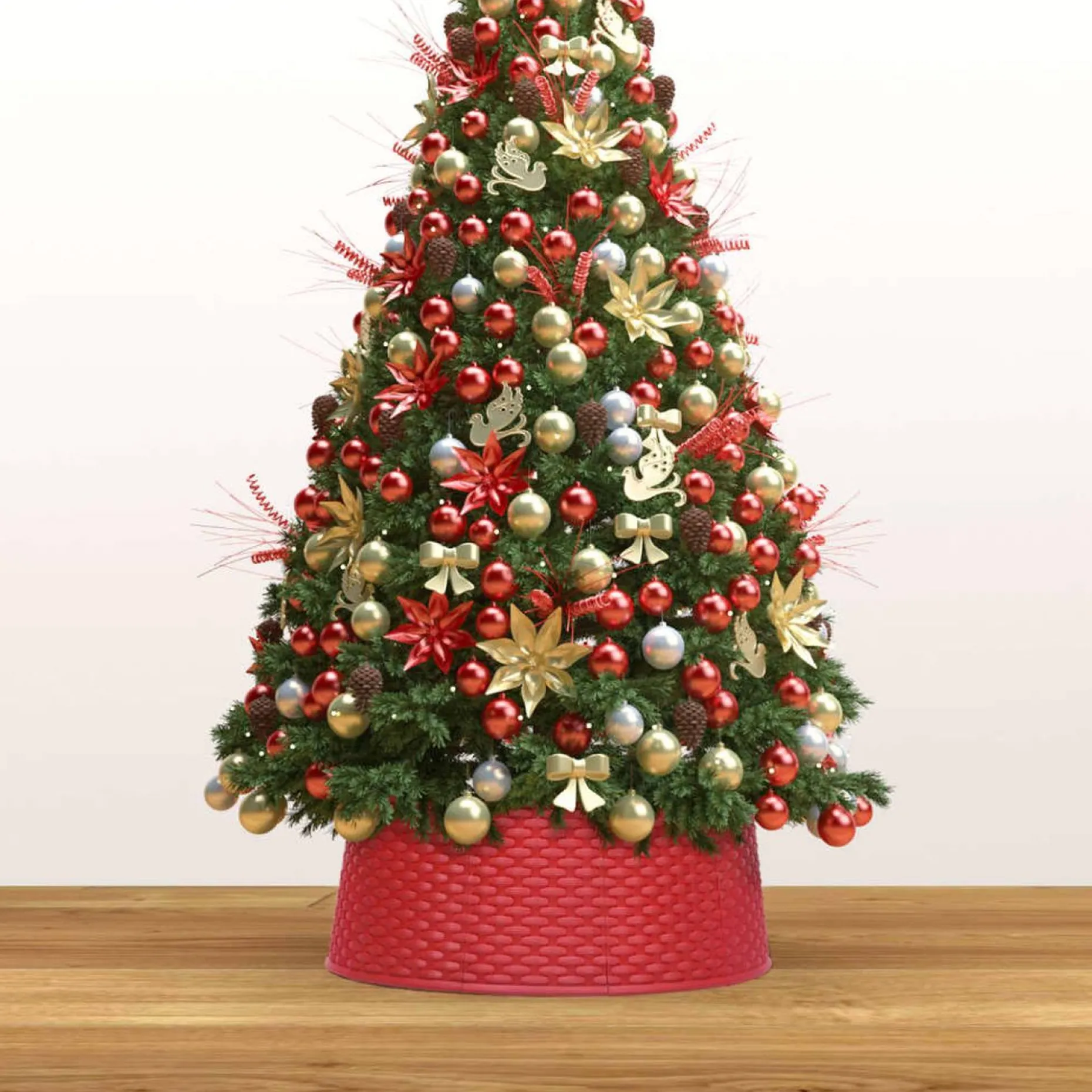 vidaXL Kerstboomstandaarden^ Kerstboomrok O54X19,5 Cm