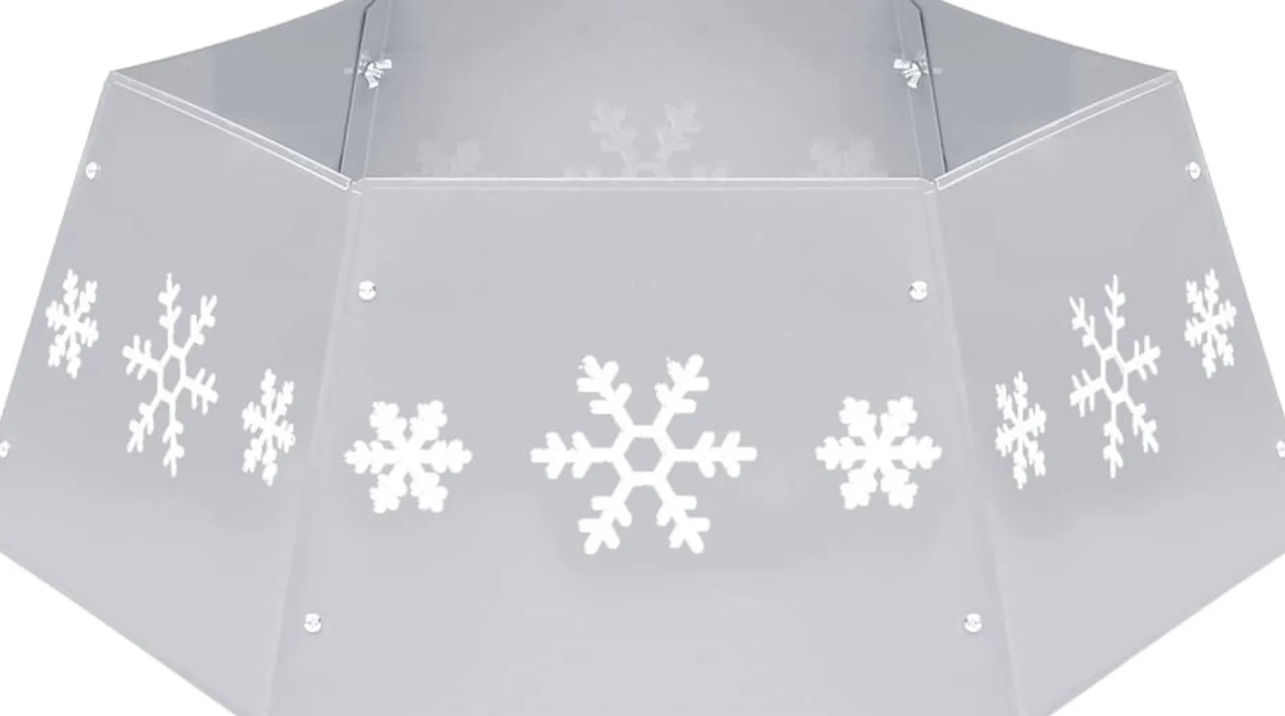 vidaXL Kerstboomstandaarden^ Kerstboomrok O68X25 Cm Kleurig En Wit