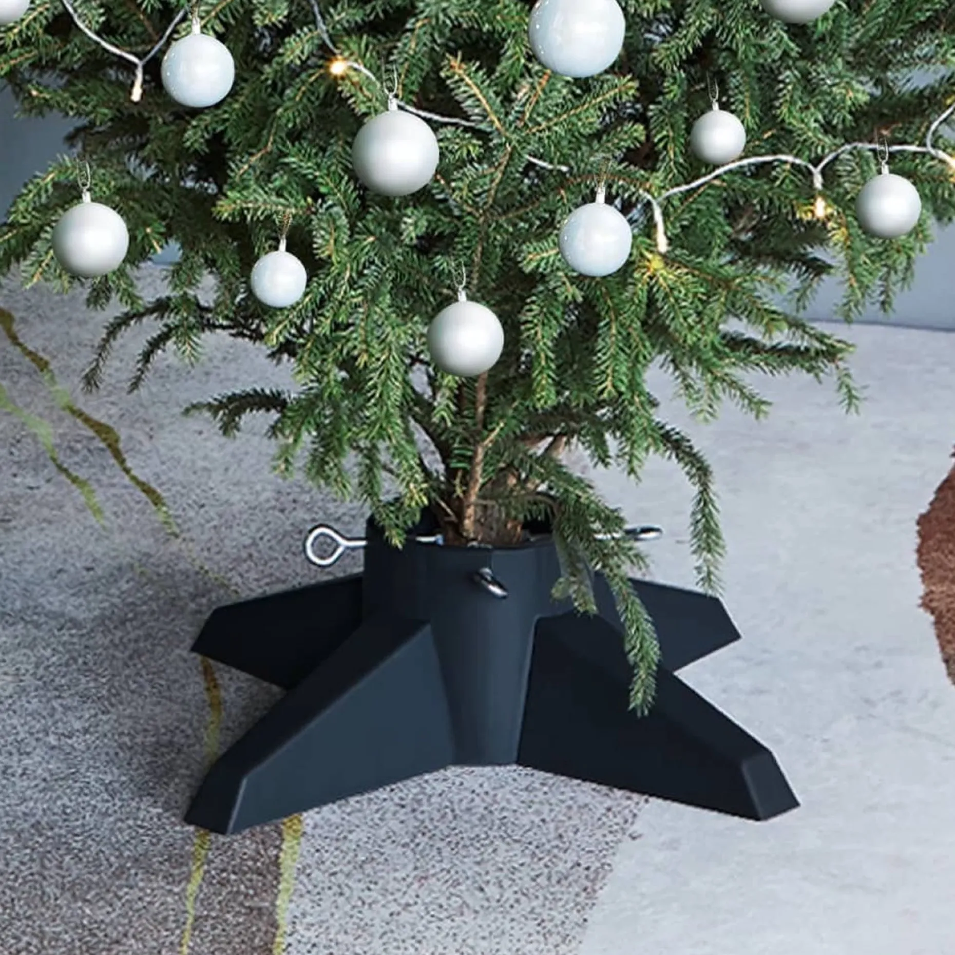 vidaXL Kerstboomstandaarden^ Kerstboomstandaard 55,5X55,5X15 Cm