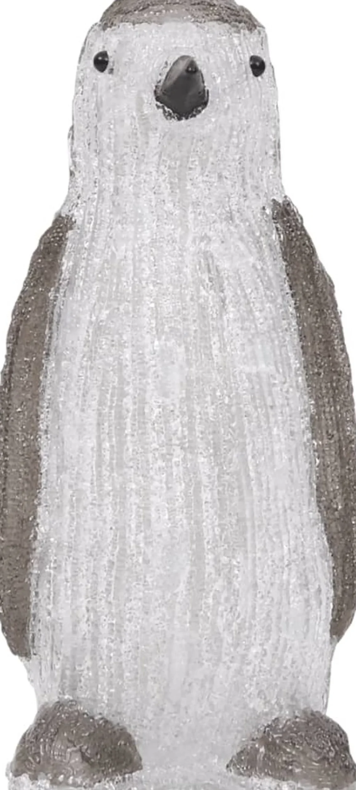 vidaXL Verlichte Kerstfiguren^ Kerstfiguur Pinguin Led Binnen En Buiten 30 Cm Acryl