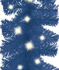 vidaXL Kerstslinger Met Led-Lampjes 5 M Blauw Best