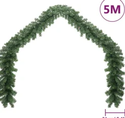 vidaXL Kerstslinger Met Led-Lampjes 5 M Hot