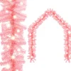 vidaXL Kerstslinger Met Led-Lampjes 5 M Roze Discount