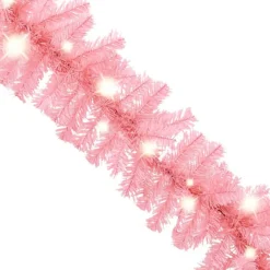vidaXL Kerstslinger Met Led-Lampjes 5 M Roze Discount
