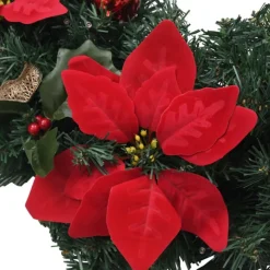 vidaXL Kerstslinger Met Led-Lampjes 2.7 M Pvc Groen Sale