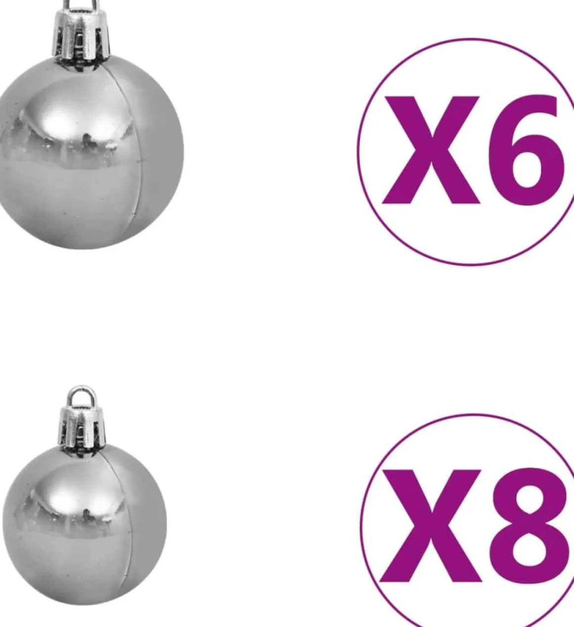 vidaXL Kerstslinger Met Led's En Kerstballen 5 M Pvc Groen Best Sale