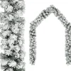 vidaXL Kerstslinger Met Sneeuw 20 M Pvc Groen Online