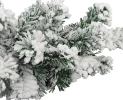 vidaXL Kerstslinger Met Sneeuw 20 M Pvc Groen Online