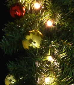 vidaXL Kerstslinger Versierd Met Kerstballen En Led-Lampjes 10 M Online