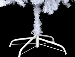 vidaXL Decoratieve Kerstbomen^ Kunstkerstboom Met Stalen Standaard 910 Takken 210 Cm