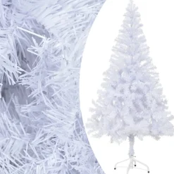 vidaXL Decoratieve Kerstbomen^ Kunstkerstboom Met Standaard 120 Cm 230 Takken