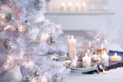 vidaXL Decoratieve Kerstbomen^ Kunstkerstboom Met Standaard 180 Cm 620 Takken