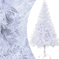 vidaXL Decoratieve Kerstbomen^ Kunstkerstboom Met Standaard 380 Takken 150 Cm