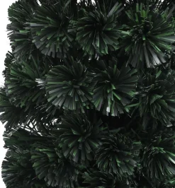 vidaXL Decoratieve Kerstbomen^ Kunstkerstboom Met Standaard Smal Glasvezel 180 Cm