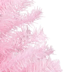 vidaXL Decoratieve Kerstbomen^ Kunstkerstboom Met Standaard 180 Cm Pvc Roze