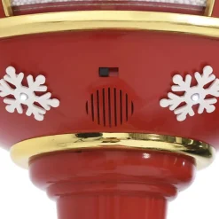 vidaXL Verlichte Kerstfiguren^ Straatlantaarn Met Kerstman Led 175 Cm