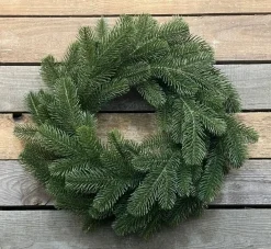 Virpol - Kerstkrans 50Cm- Premium - Groen - Natuurlijke En Elegante Uitstraling Discount