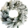 Virpol - Kerstkrans 50Cm- Premium - Groen Met Sneeuw - Natuurlijke En Elegante Uitstraling Shop