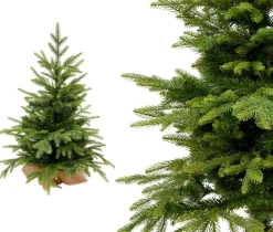 Virpol Kunstkerstbomen^ - Kunstkerstboom Mini In Een Pot - 90Cm