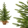 Virpol Kunstkerstbomen^ - Kunstkerstboom Mini In Een Pot - 65Cm