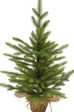 Virpol Kunstkerstbomen^ - Kunstkerstboom Mini In Een Pot - 65Cm