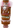EDG - Enzo De Gasperi Viv! Christmas Kerstbeeld - Kerst Notenkraker Donuts - Pastel - Roze Groen - 37Cm Best